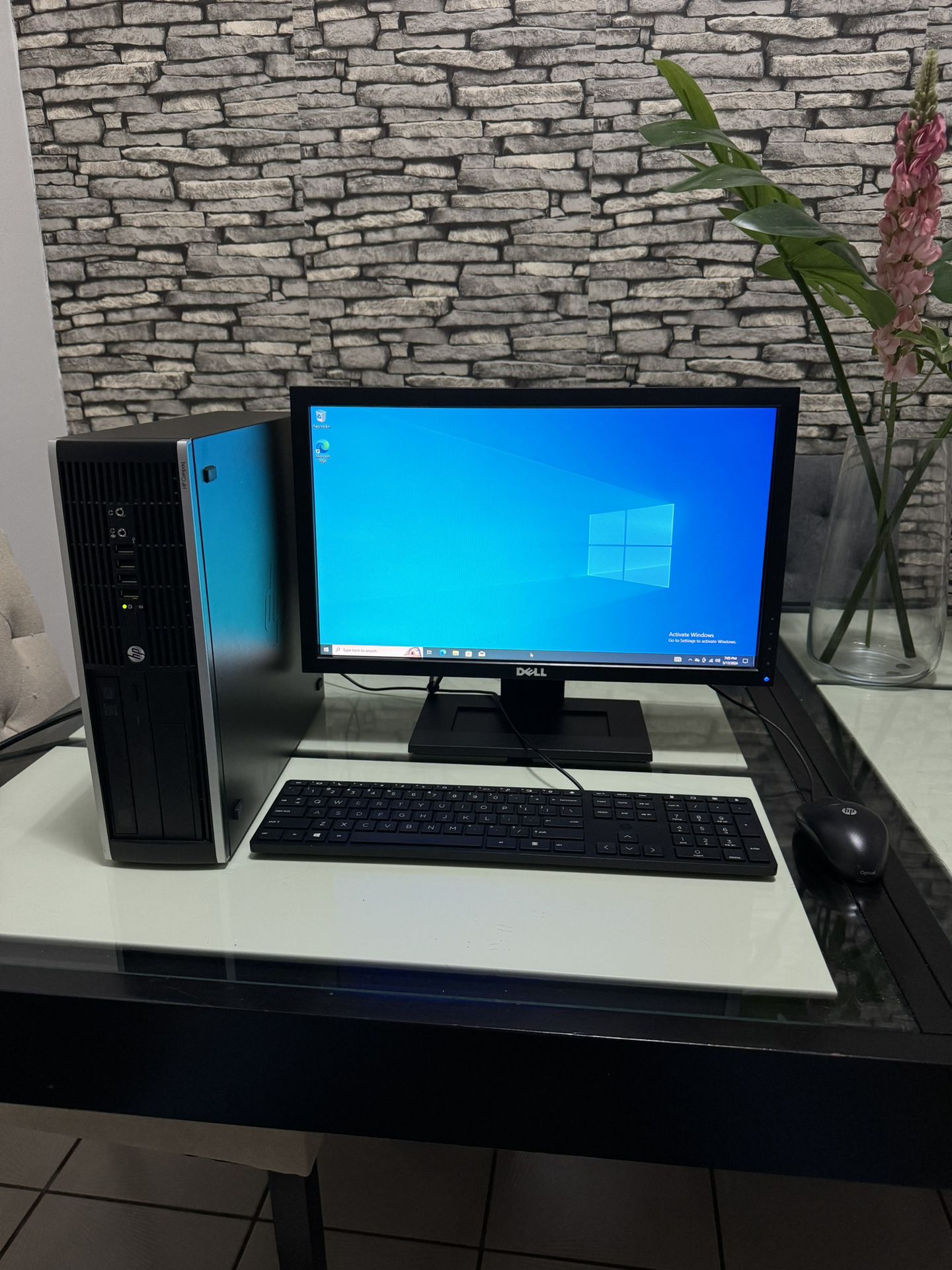 HP Desktop Computer Setup 