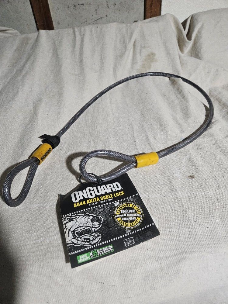 Unguarded Cable Lock New