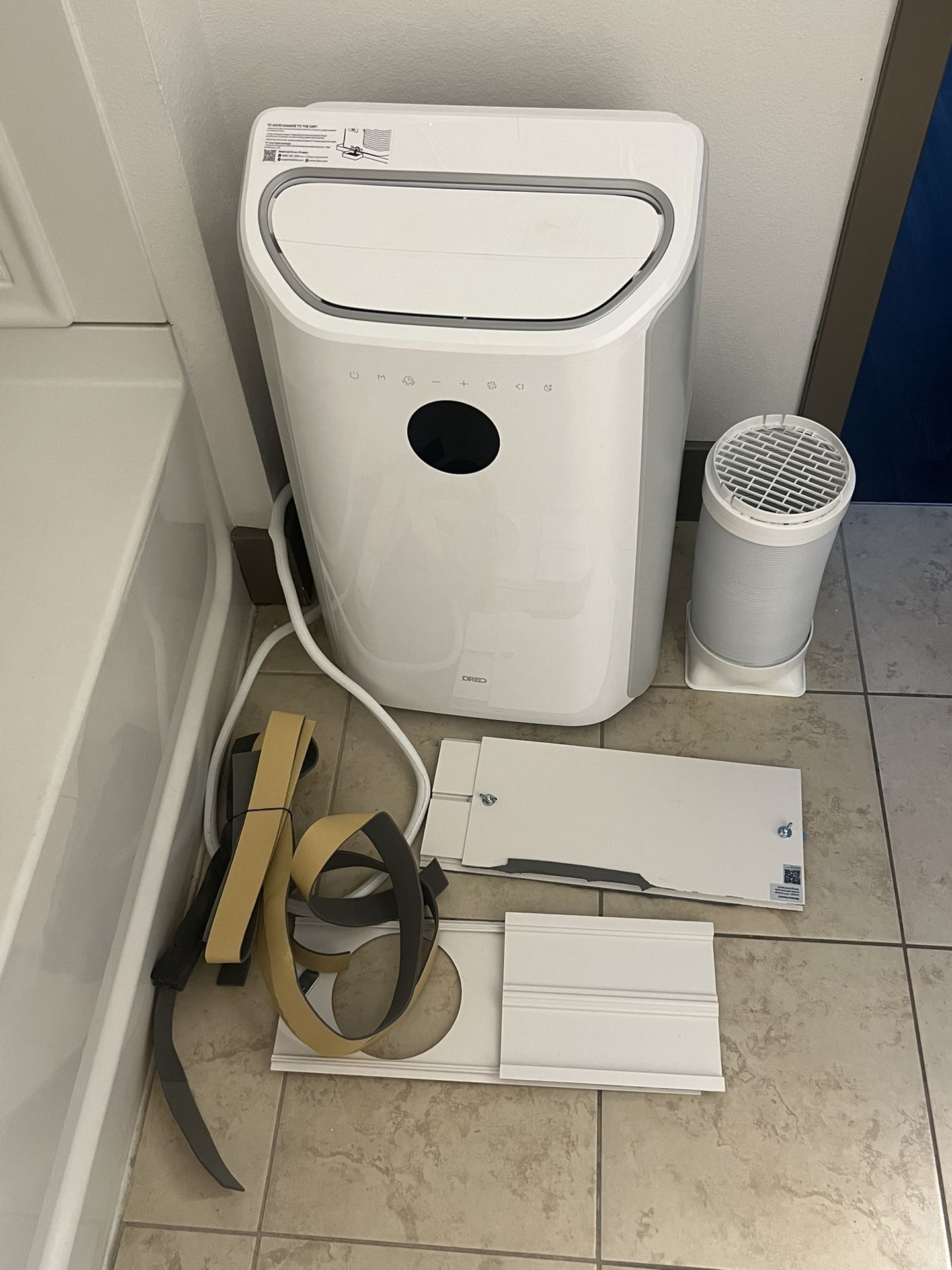 Smart AC Unit/ Fan & Dehumidifier (Drainage Free) With Remote