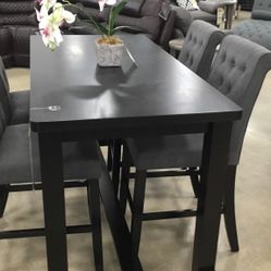 5 Pcs Pub Table set