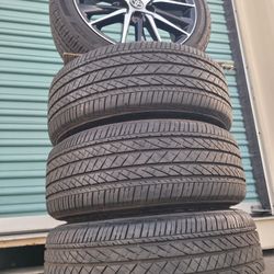 18" Rims Toyota Camry 18" Rines Toyota Llantas Bridgestone Turanza Rims Zero Scratches Zero Dents