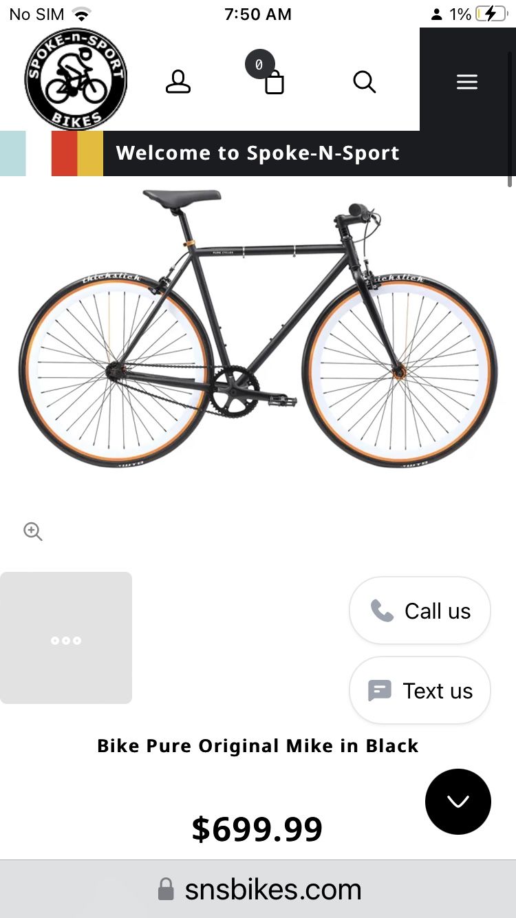 Los Angeles Pure Fix Bike 700c