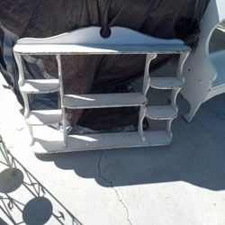 Wall Shelf and Small Bench 