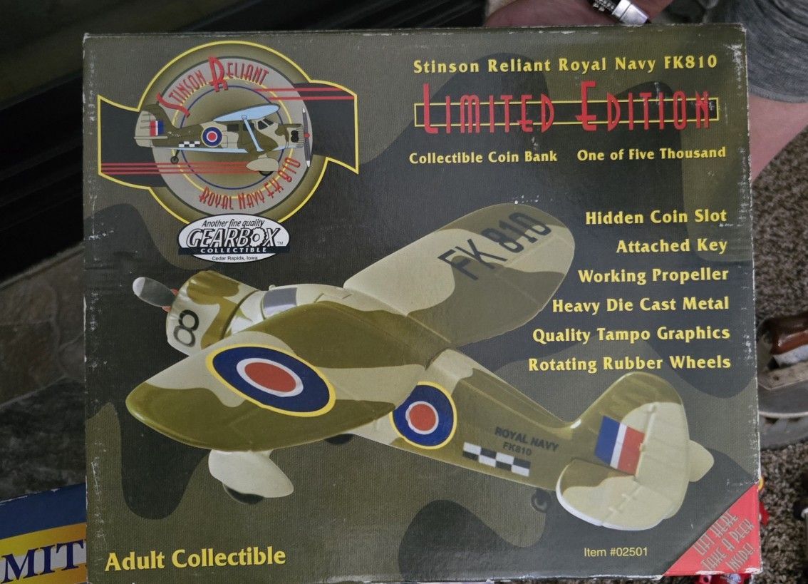 Die Cast Limited Edition Planes 