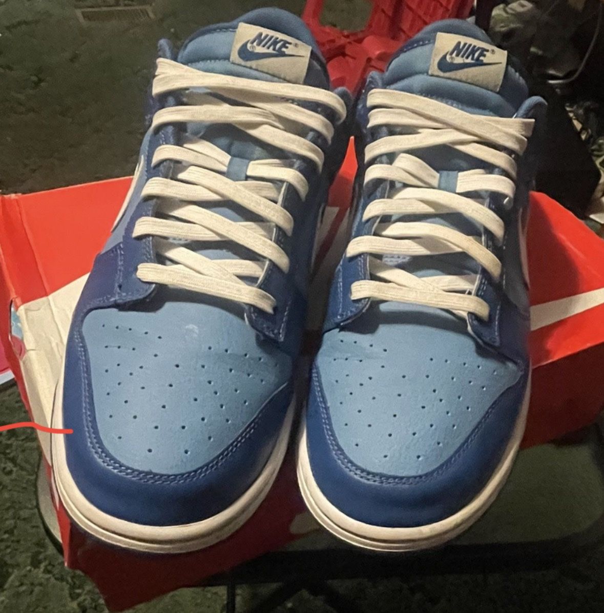 Mariner Nike Dunks Size 13