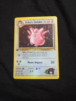 Erika's Clefable Card