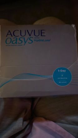 Acuvue Pasts with Hydraluxe