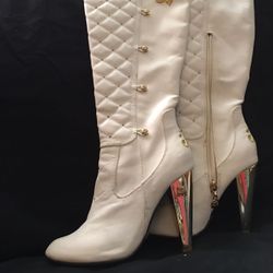 Saints off white boots