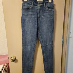 LIKE NEW!! ♡《 LEVI'S 721 HIGH RISE SKINNY JEANS 》♡ SIZE 6/28