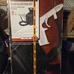 Craftsman Sand Blasting Kit