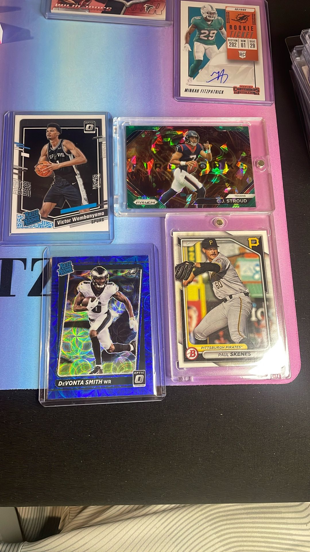 4 Card Rookie Lot