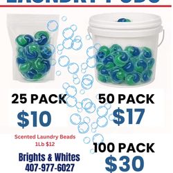 LAUNDRY PODS
