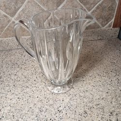 Marquis By Waterford Crystal Pitcher Sheridan Pattern