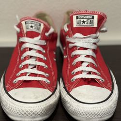 Converse All-Star OX Red And White 