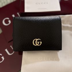 GG Marmont card case wallet (Made in Italy)