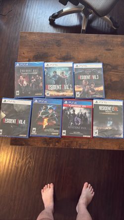 resident evil collection ps4/5 games