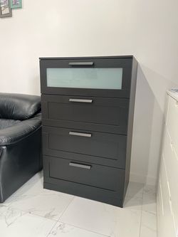 New IKEA Black Dresser 4 Jumbo Drawers Cajonera $200.- firm