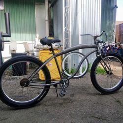 Line Green Bike