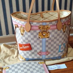 Louis Vuitton Limit Edition Trunk Neverfull