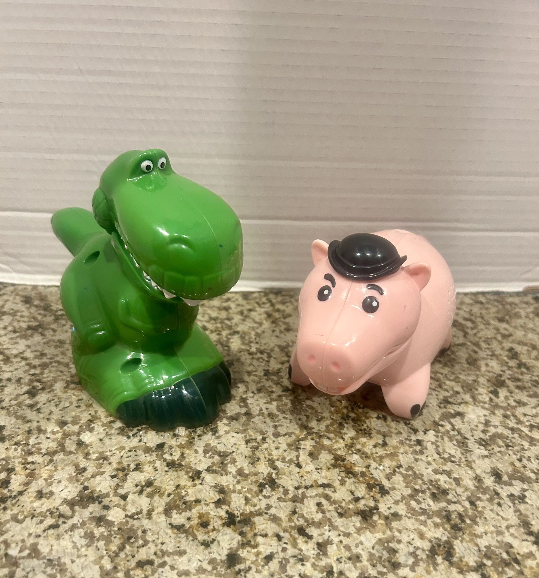 Disney Pixar Toy Story Flash Light Set Hamm and Rex