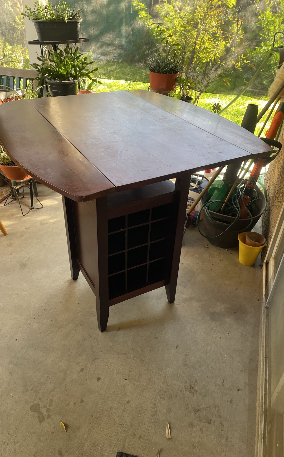 Counter Height Wine Table