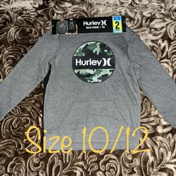 Boys Hurley Hoodie And Tee