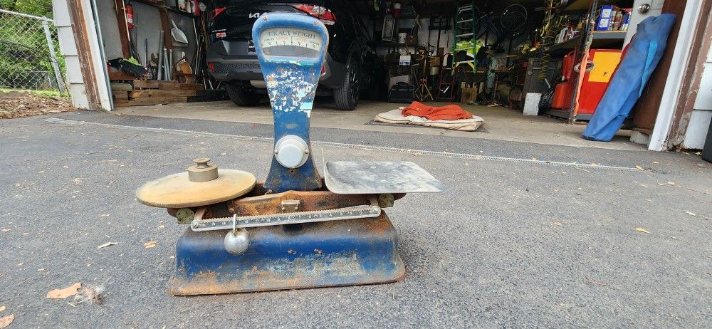 Vintage Exact Weight Scale 