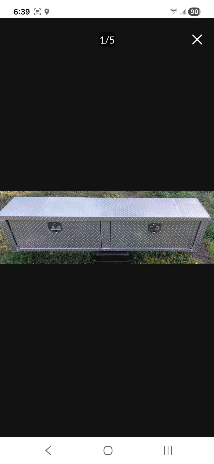 ALUMINUM TOOL BOX