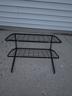 2 level Steel Pot And Pan Rack
Wall Mounted