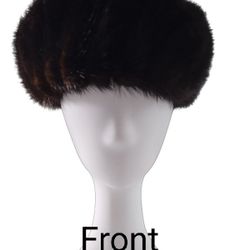 Women's Gorgeous Ranch Mink Beret Hat