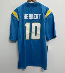 Justin Herbert Los Angeles Chargers Official Fully Stitched Jersey