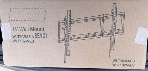 Tilting Tv Wall Mount For Most 37-75 Inch Tvs, Large Low Profile Tv Mount Wall
