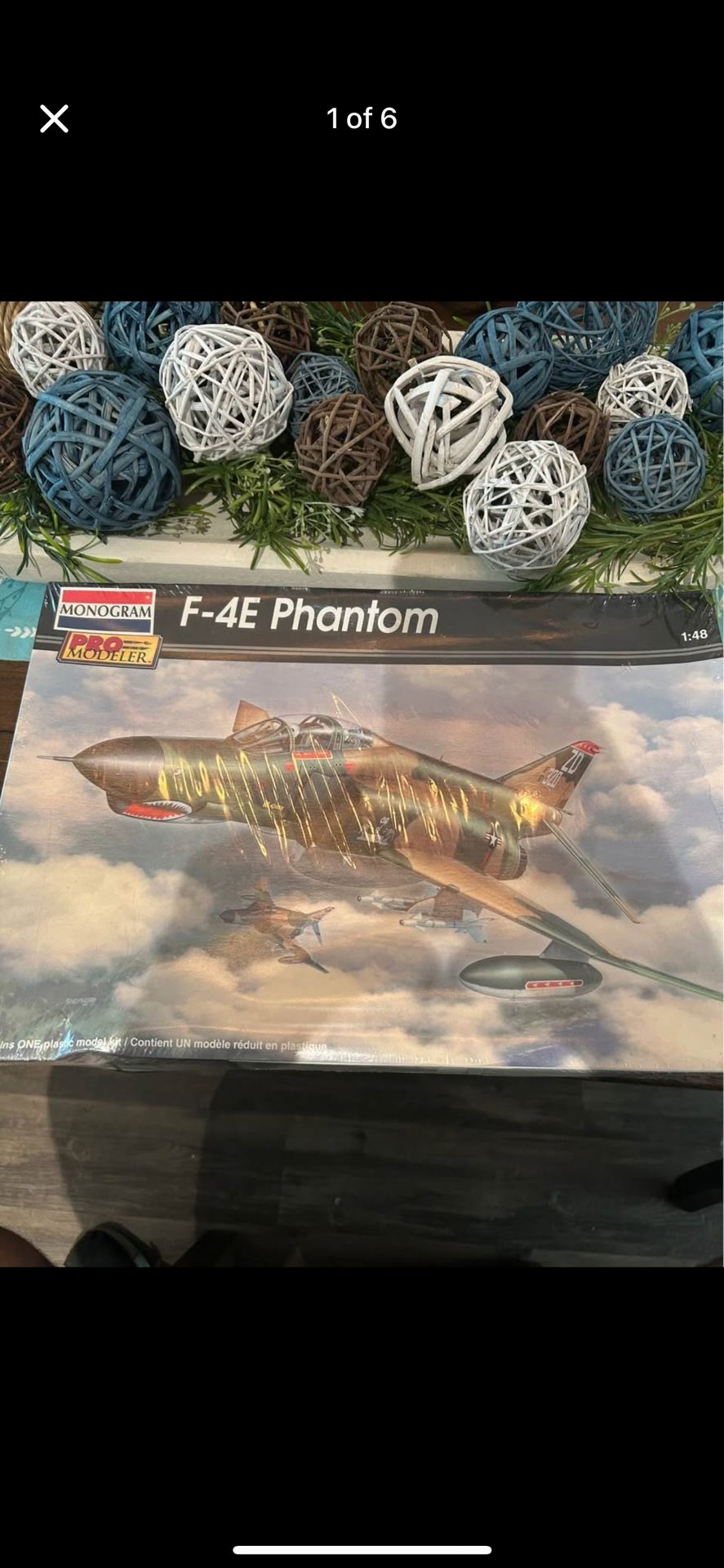 Monogram F-4E Phantom Model Kit Plane