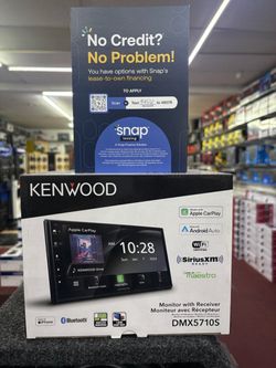 Kenwood DMX5710S Car Monitor with Receiver