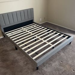 New Queen Bed With Mattress 