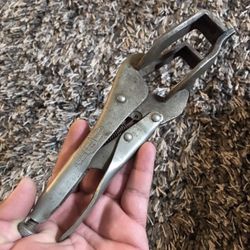 Vintage Peterson Dewitt USA  Vise Grip Welding Clamps No 9