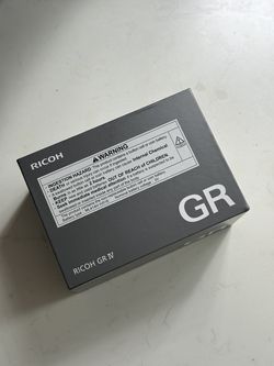 Brand New Ricoh GR IV Camera
