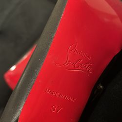 Christian Louboutin Boots With CL Clasp Size 37