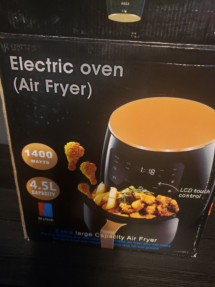 4.5 Litre Capacity Electric Oven Air Fryers. 