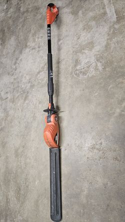 20V MAX Cordless Battery Powered Pole Hedge Trimmer with battery charger