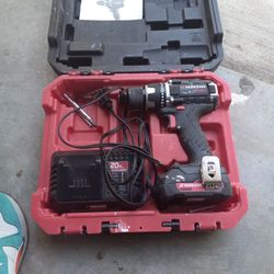 Parkside 20v Drill Eith Battery  And Charger 