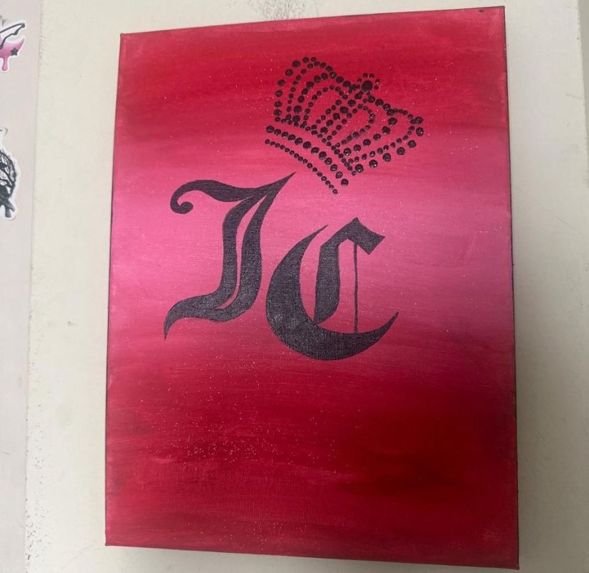 Juicy Couture Handpainted Decor
