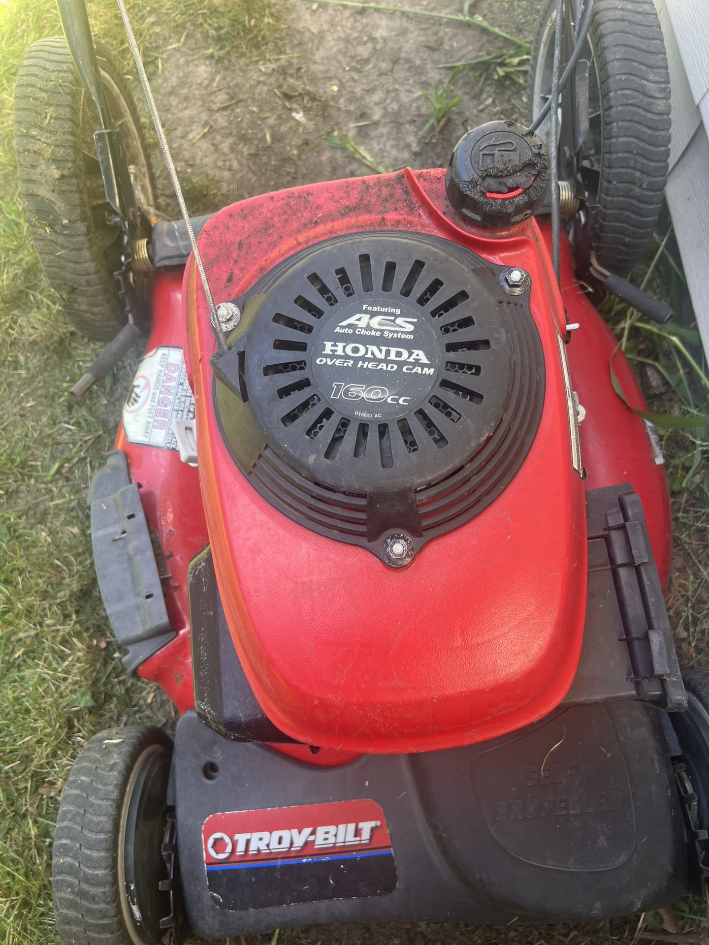 Honda Lawnmower Gas Powered 