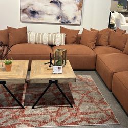 Jennifer Terracotta 6-Piece Upholstered Modular Sectional
Coaster$10 Down Payment And Financing Available