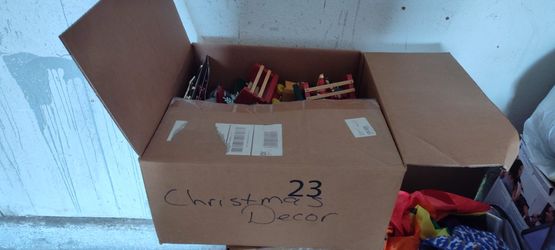 Box Of Christmas Stuff 