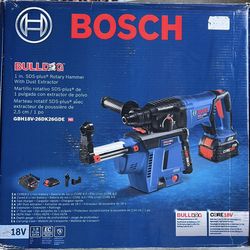 Bosch Bulldog Roto-Hammer & Dust extractor