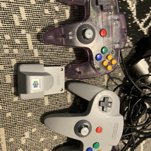 Nintendo 64 Controllers With Rumble Pak for Sale in Phoenix, AZ - OfferUp
