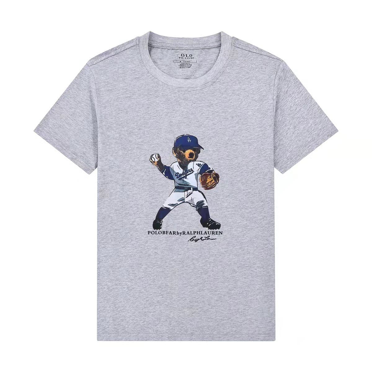 Ralph Lauren Grey Crew NeckT-Shirt