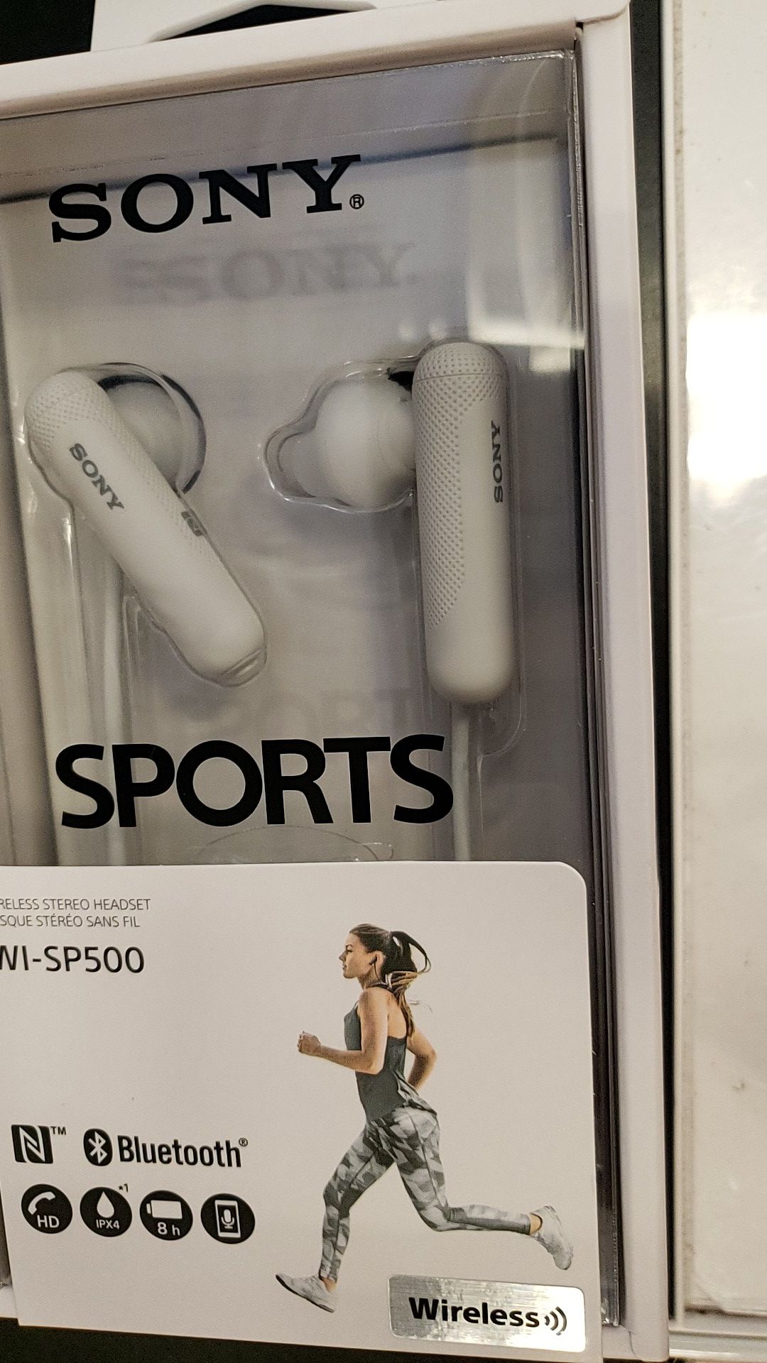Sony wi-sp500 wireless bluetooth earphones earbuds