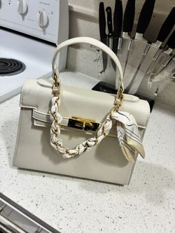 Cream Classy Handbag